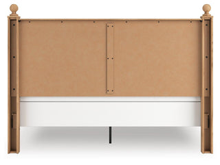 Aleaport King Panel Bed, Dresser, Mirror and Nightstand
