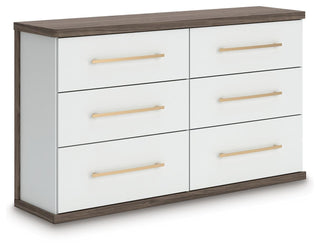 Kendanport King Upholstered Bed, Dresser and Nightstand