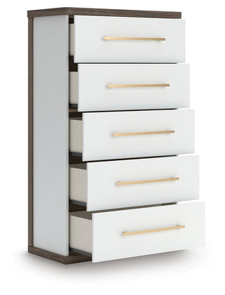 Kendanport Five Drawer Chest