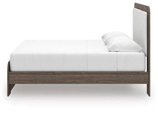 Kendanport King Upholstered Bed, Dresser and Nightstand