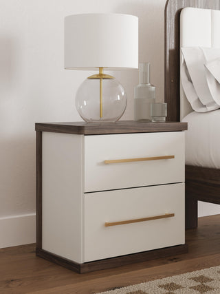 Kendanport King Platform Bed, Dresser, Mirror and Nightstand