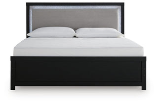 Maeling Queen Upholstered Panel Bed