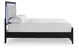 Maeling Queen Upholstered Panel Bed