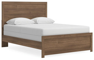 Broachmyn Queen Panel Bed, Dresser, Mirror and Nightstand