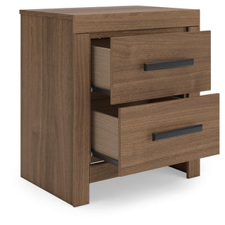 Broachmyn Queen Panel Bed, Dresser, Mirror and Nightstand