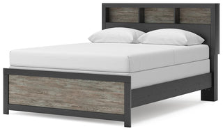 Broachmyn Queen Bookcase Bed, Chest and Nightstand