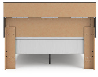 Broachmyn Queen Bookcase Panel Bed, Dresser, Mirror and Nightstand