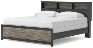 Broachmyn Bookcase Panel Bed