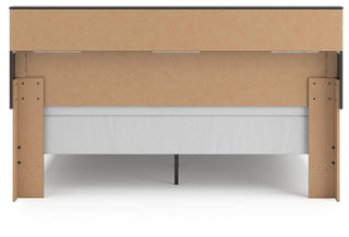 Broachmyn Bookcase Panel Bed