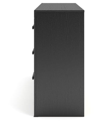 Broachmyn Queen Bookcase Panel Bed, Dresser and Nightstand