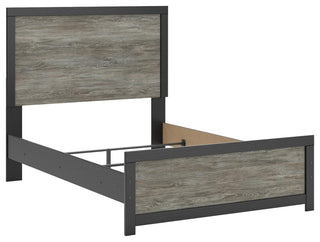 Broachmyn Panel Bed - Black/Gray, Full