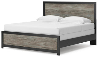 Broachmyn Panel Bed - Black/Gray, King