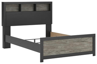 Broachmyn Full Bookcase Bed, Dresser and Mirror