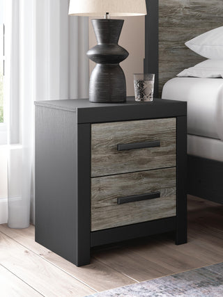 Broachmyn Queen Bookcase Panel Bed, Dresser and Nightstand