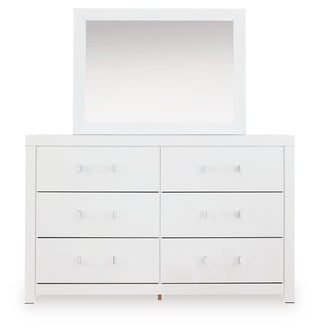 Maeling Dresser and Mirror