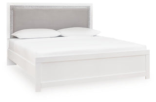 Maeling Queen Upholstered Panel Bed