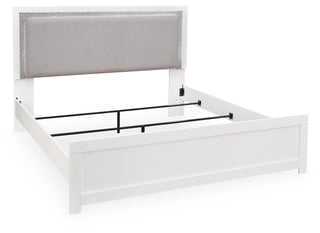 Maeling Queen Upholstered Panel Bed