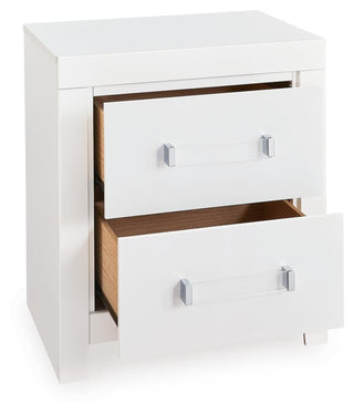 Maeling Two Drawer Night Stand