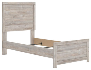 Broachmyn Panel Bed - Gray, Twin