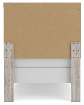 Broachmyn Panel Bed - Gray, Twin
