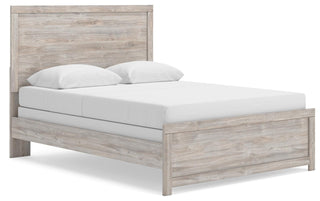 Broachmyn Panel Bed - Gray, Queen