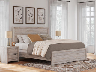 Broachmyn Panel Bed - Gray, King