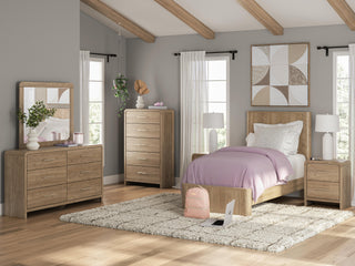 Gramburg Panel Platform Bed