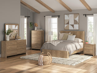 Gramburg Panel Platform Bed