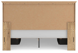 Makidern King Panel Storage Bed