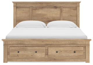 Makidern King Panel Storage Bed