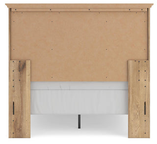 Makidern Full Panel Bed, Dresser and Mirror
