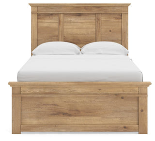 Makidern Full Panel Bed, Dresser and Mirror