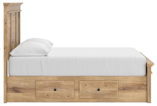 Makidern Full Panel Storage Bed
