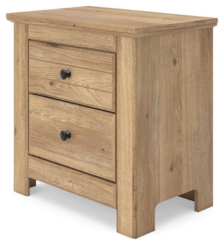 Makidern Two Drawer Night Stand