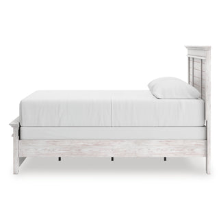 Makidern Queen Panel Bed, Dresser, Mirror and Nightstand