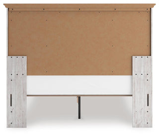 Makidern Queen Panel Storage Bed, Dresser and Mirror