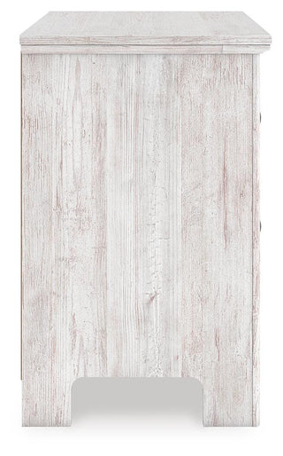 Makidern King Panel Bed, Dresser and Nightstand