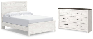 Gerridan Queen Panel Bed and Dresser