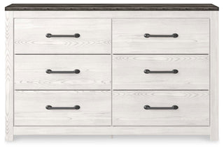 Gerridan King Panel Bed, Dresser and Nightstand