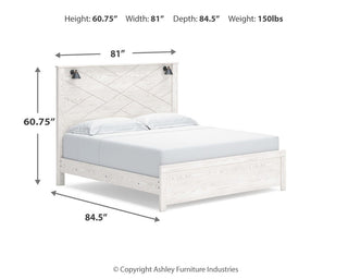 Gerridan King Panel Bed, Dresser, Mirror, Chest and 2 Nightstands