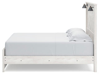 Gerridan King Panel Bed, Dresser, Mirror, Chest, and Nightstand