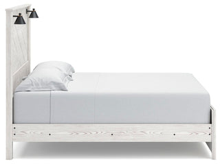 Gerridan King Panel Bed, Dresser, Mirror, Chest, and Nightstand