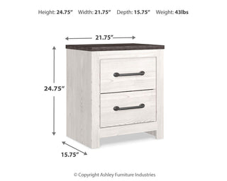 Gerridan King Panel Bed, Dresser, Mirror, Chest and 2 Nightstands