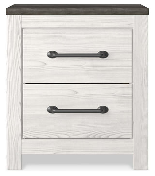 Gerridan King Panel Bed, Dresser, Mirror, Chest, and Nightstand