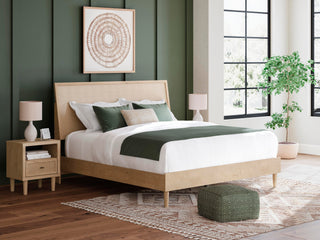 Cielden King Panel Bed, Dresser and Mirror