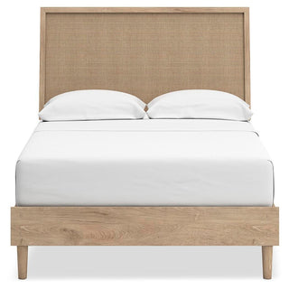 Cielden Full Panel Bed, Dresser and Mirror