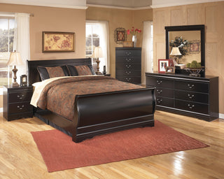 Huey Vineyard Queen Sleigh Bed