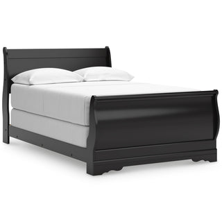 Huey Vineyard Full Sleigh Bed and Dresser