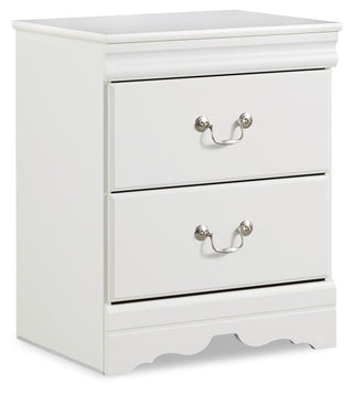 Anarasia Twin Sleigh Bed, Chest and Nightstand
