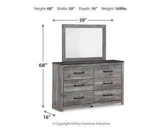 Bronyan Queen Panel Bed, Dresser, Mirror, Chest and 2 Nightstands
